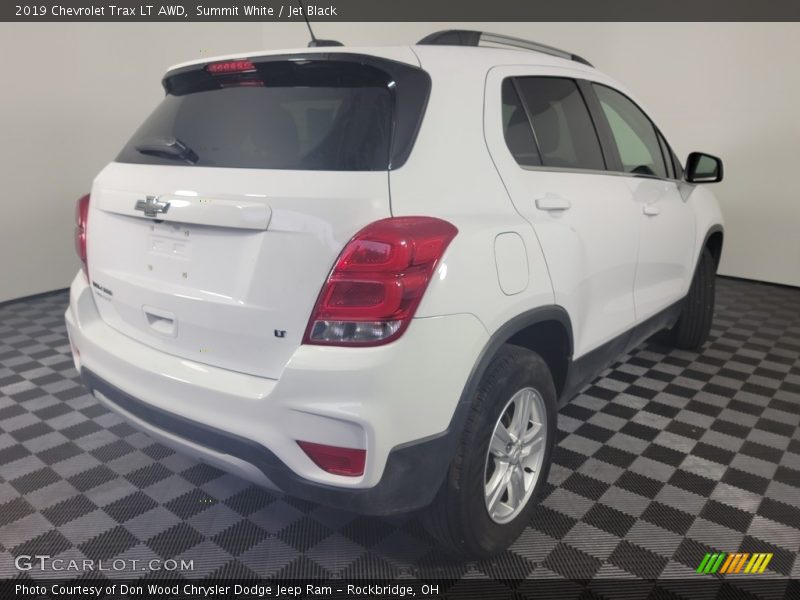 Summit White / Jet Black 2019 Chevrolet Trax LT AWD