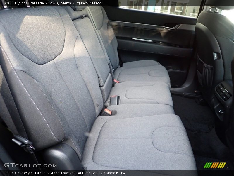 Sierra Burgundy / Black 2020 Hyundai Palisade SE AWD