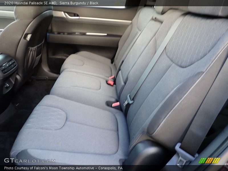 Sierra Burgundy / Black 2020 Hyundai Palisade SE AWD