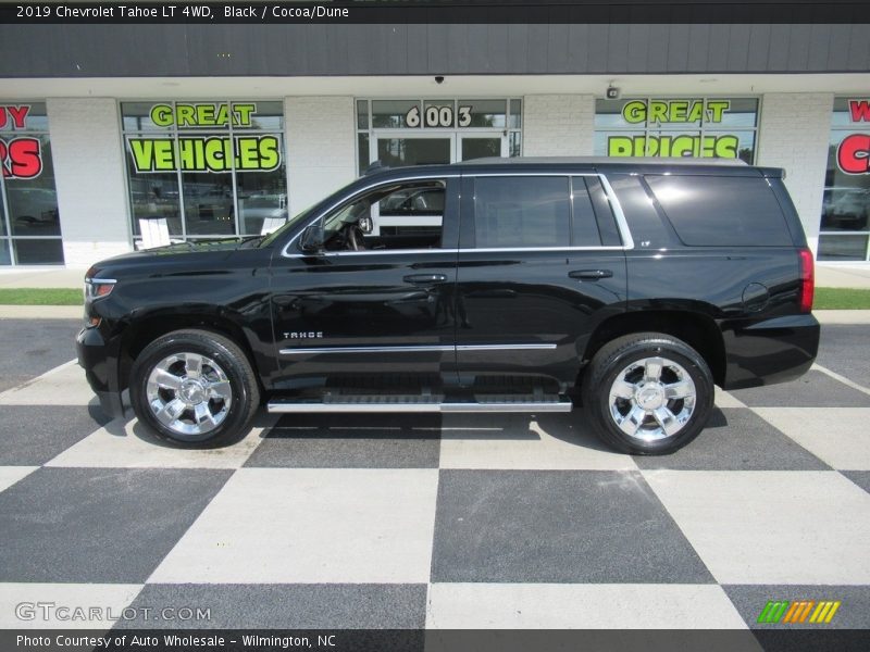 Black / Cocoa/Dune 2019 Chevrolet Tahoe LT 4WD
