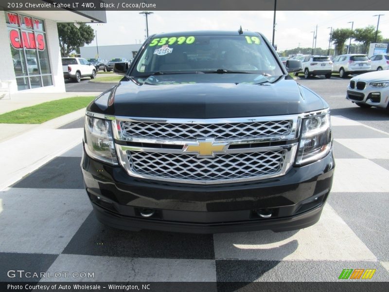 Black / Cocoa/Dune 2019 Chevrolet Tahoe LT 4WD