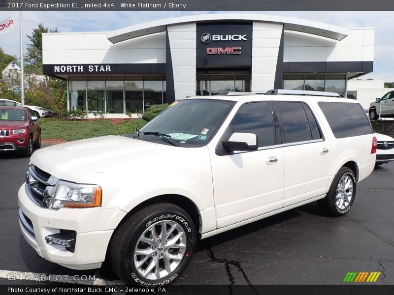 White Platinum / Ebony 2017 Ford Expedition EL Limited 4x4