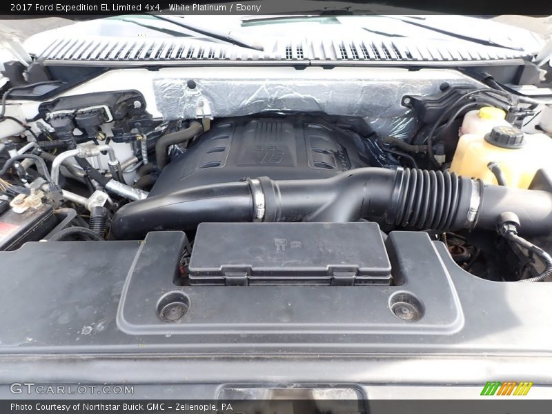 White Platinum / Ebony 2017 Ford Expedition EL Limited 4x4