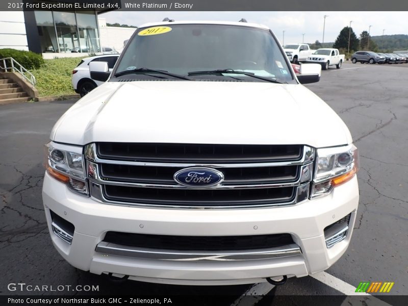 White Platinum / Ebony 2017 Ford Expedition EL Limited 4x4
