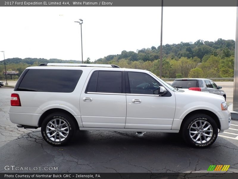 White Platinum / Ebony 2017 Ford Expedition EL Limited 4x4