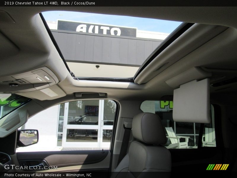 Black / Cocoa/Dune 2019 Chevrolet Tahoe LT 4WD