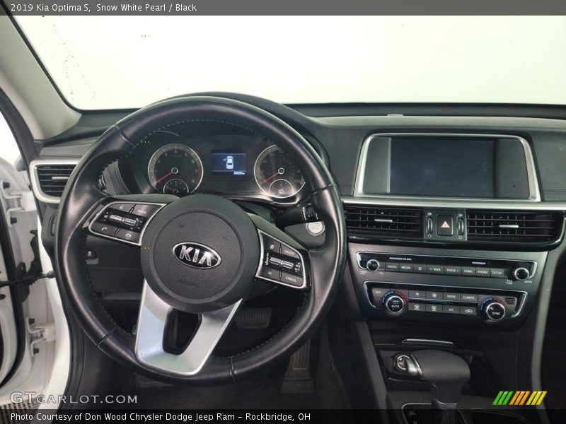 Snow White Pearl / Black 2019 Kia Optima S