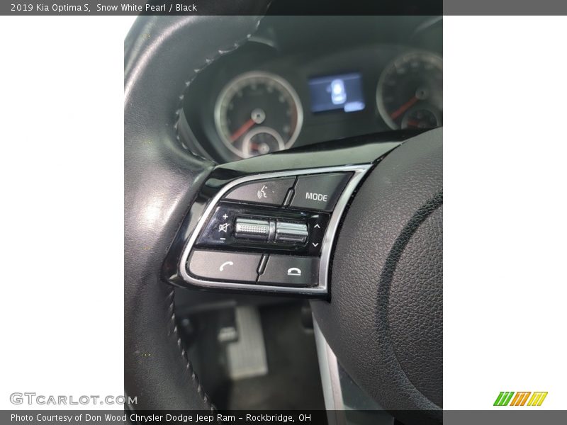 Snow White Pearl / Black 2019 Kia Optima S