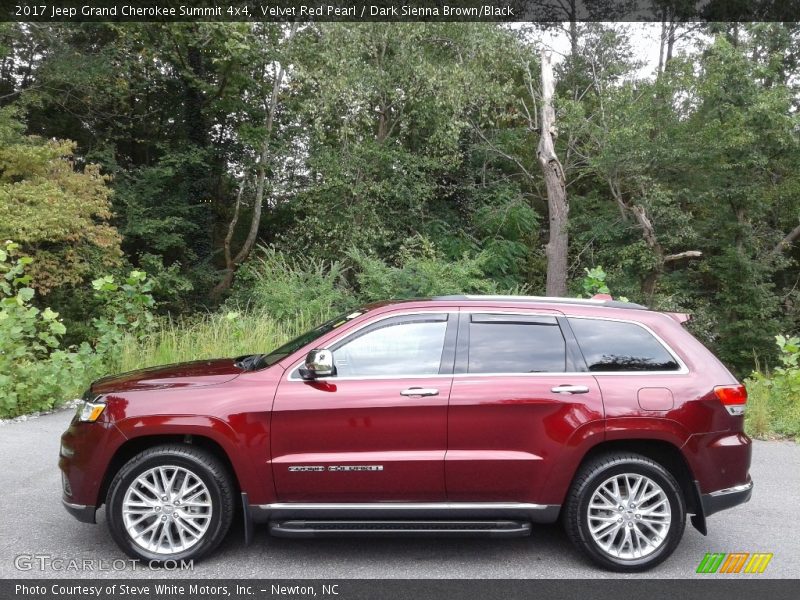  2017 Grand Cherokee Summit 4x4 Velvet Red Pearl
