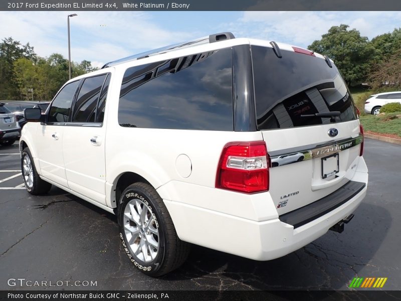 White Platinum / Ebony 2017 Ford Expedition EL Limited 4x4