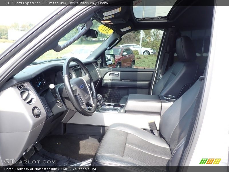 White Platinum / Ebony 2017 Ford Expedition EL Limited 4x4