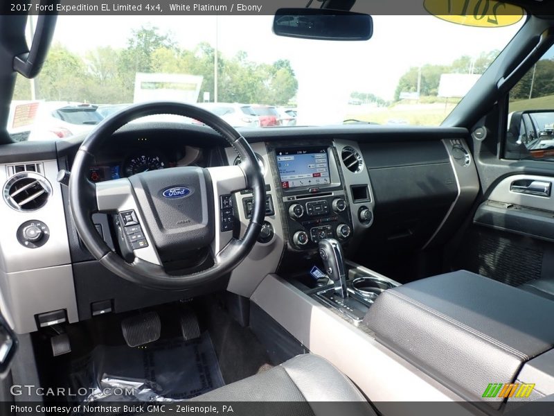 White Platinum / Ebony 2017 Ford Expedition EL Limited 4x4