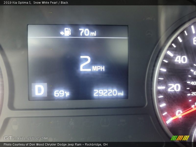 Snow White Pearl / Black 2019 Kia Optima S