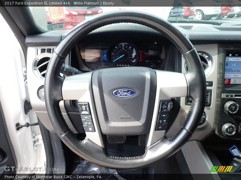 White Platinum / Ebony 2017 Ford Expedition EL Limited 4x4