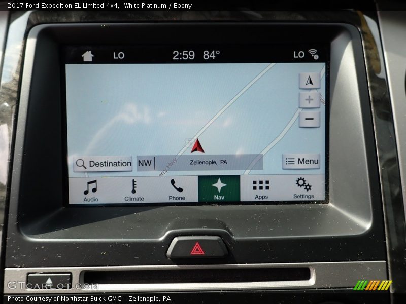 White Platinum / Ebony 2017 Ford Expedition EL Limited 4x4