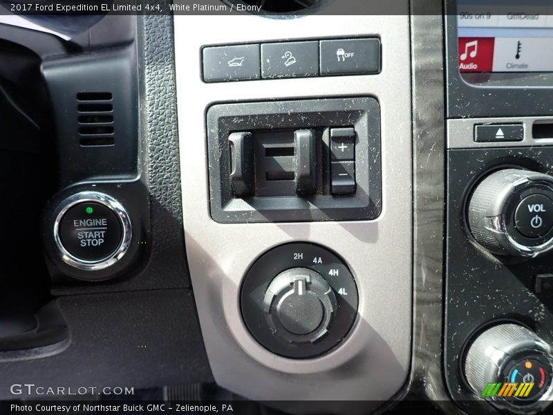 White Platinum / Ebony 2017 Ford Expedition EL Limited 4x4