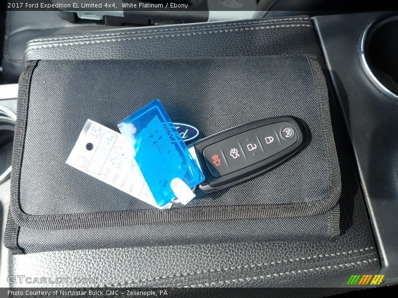 White Platinum / Ebony 2017 Ford Expedition EL Limited 4x4