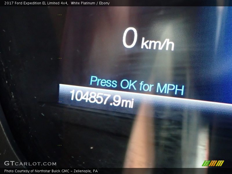 White Platinum / Ebony 2017 Ford Expedition EL Limited 4x4