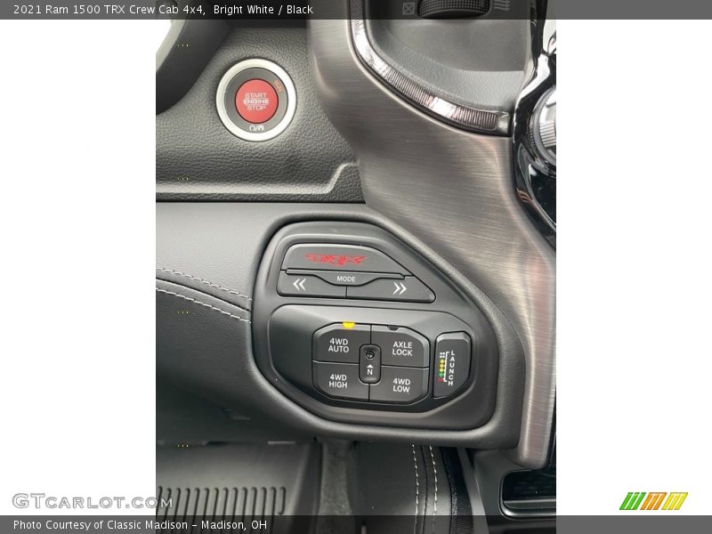 Controls of 2021 1500 TRX Crew Cab 4x4
