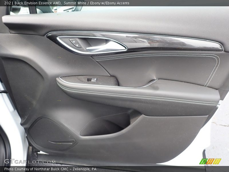Summit White / Ebony w/Ebony Accents 2021 Buick Envision Essence AWD