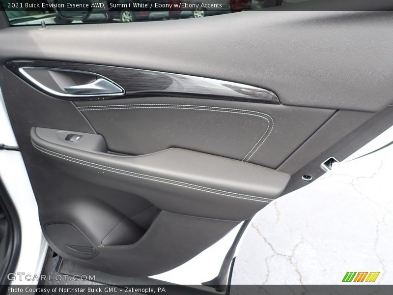 Summit White / Ebony w/Ebony Accents 2021 Buick Envision Essence AWD