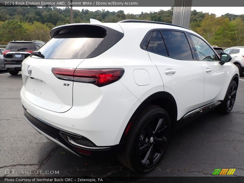 Summit White / Ebony w/Ebony Accents 2021 Buick Envision Essence AWD