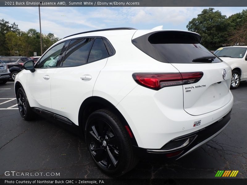 Summit White / Ebony w/Ebony Accents 2021 Buick Envision Essence AWD