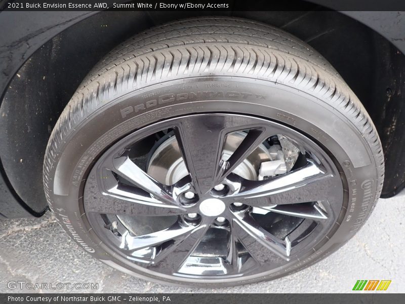 Summit White / Ebony w/Ebony Accents 2021 Buick Envision Essence AWD