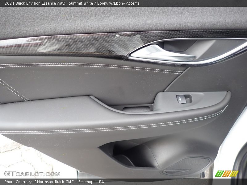 Summit White / Ebony w/Ebony Accents 2021 Buick Envision Essence AWD