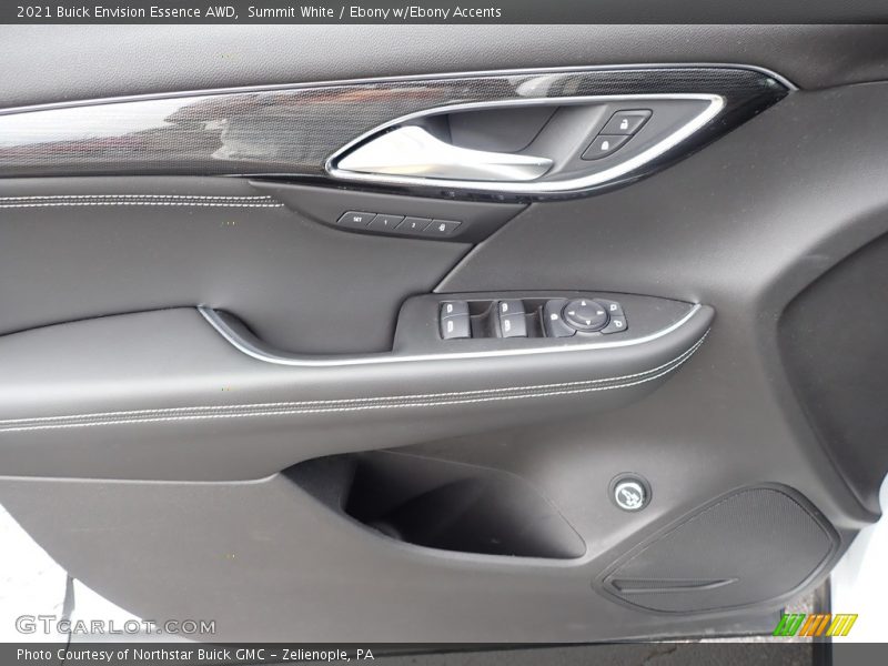 Summit White / Ebony w/Ebony Accents 2021 Buick Envision Essence AWD