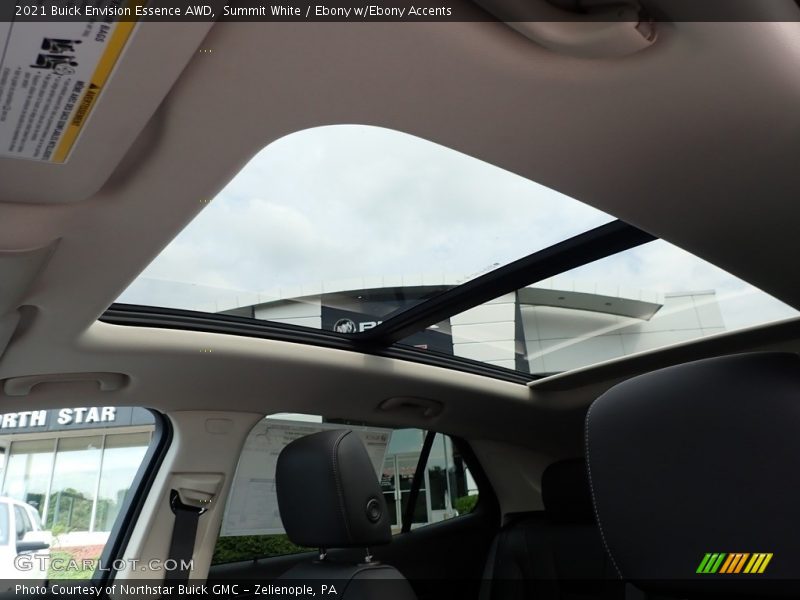 Summit White / Ebony w/Ebony Accents 2021 Buick Envision Essence AWD