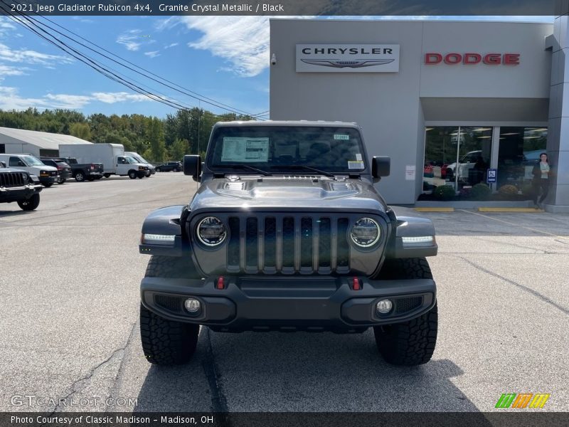 Granite Crystal Metallic / Black 2021 Jeep Gladiator Rubicon 4x4