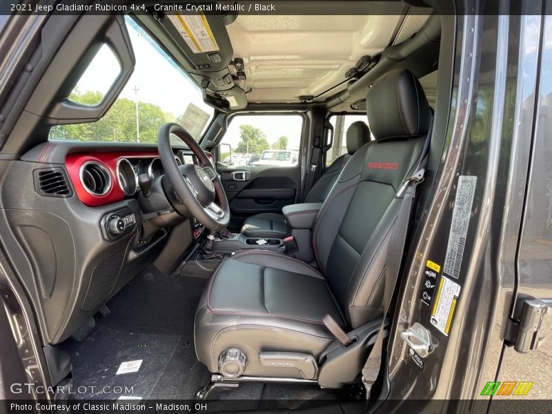 Granite Crystal Metallic / Black 2021 Jeep Gladiator Rubicon 4x4