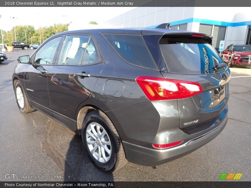 Nightfall Gray Metallic / Medium Ash Gray 2018 Chevrolet Equinox LS
