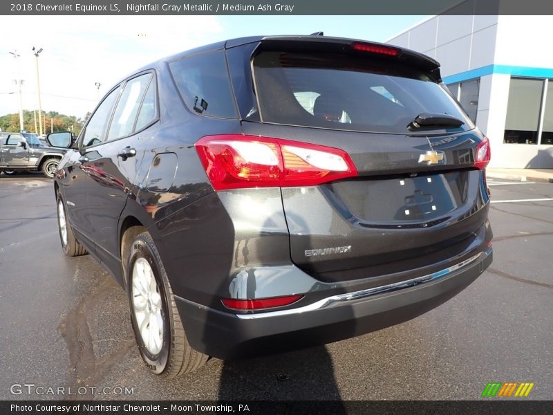 Nightfall Gray Metallic / Medium Ash Gray 2018 Chevrolet Equinox LS