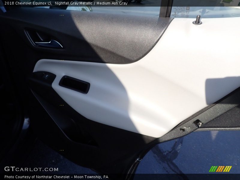 Nightfall Gray Metallic / Medium Ash Gray 2018 Chevrolet Equinox LS