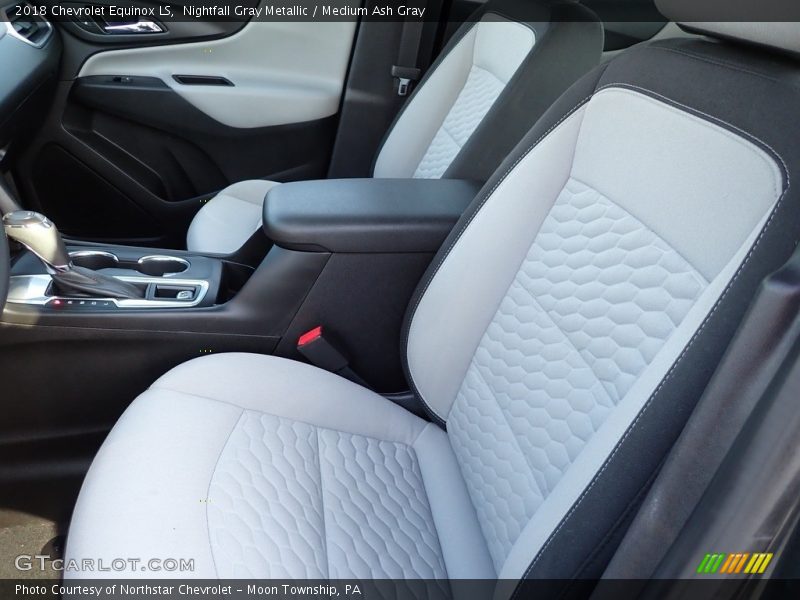 Nightfall Gray Metallic / Medium Ash Gray 2018 Chevrolet Equinox LS