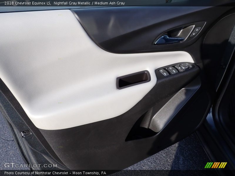 Nightfall Gray Metallic / Medium Ash Gray 2018 Chevrolet Equinox LS