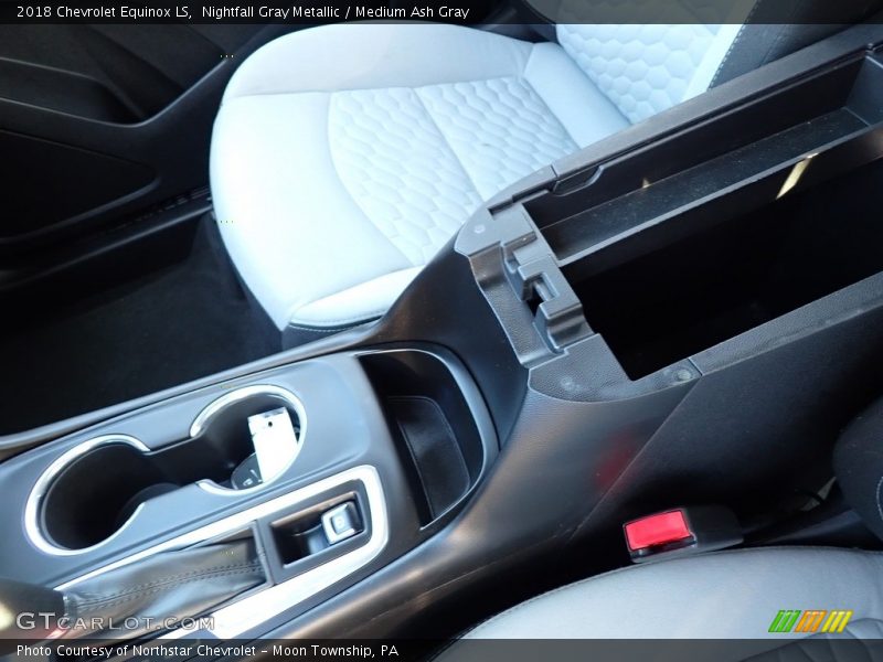 Nightfall Gray Metallic / Medium Ash Gray 2018 Chevrolet Equinox LS