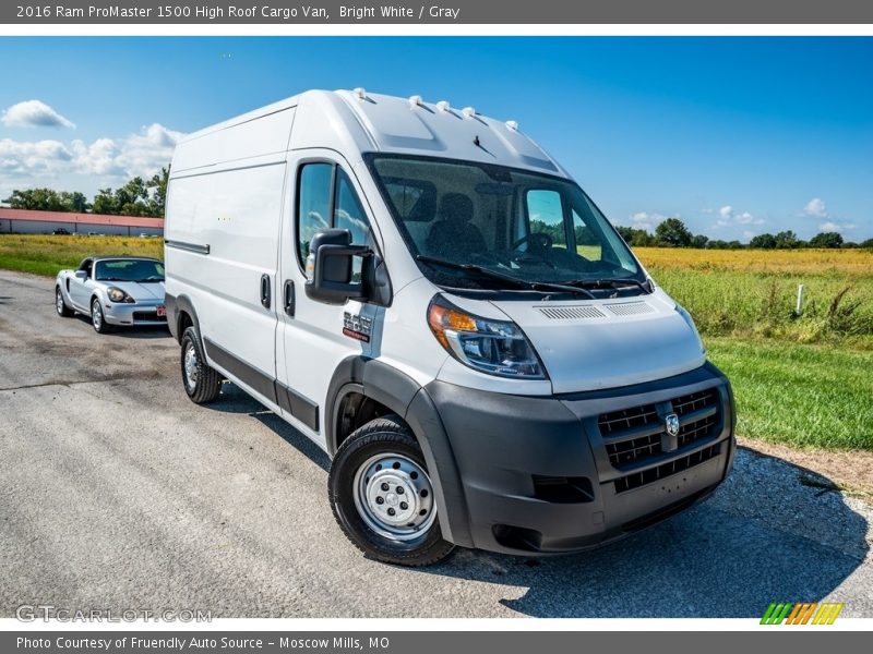Front 3/4 View of 2016 ProMaster 1500 High Roof Cargo Van