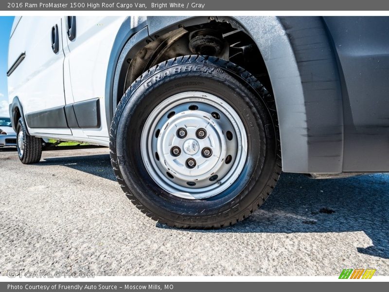  2016 ProMaster 1500 High Roof Cargo Van Wheel