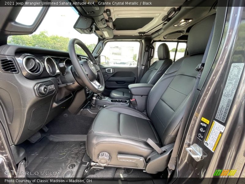Granite Crystal Metallic / Black 2021 Jeep Wrangler Unlimited Sahara Altitude 4x4