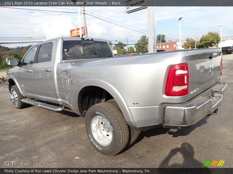 Billet Silver Metallic / Black 2021 Ram 3500 Laramie Crew Cab 4x4