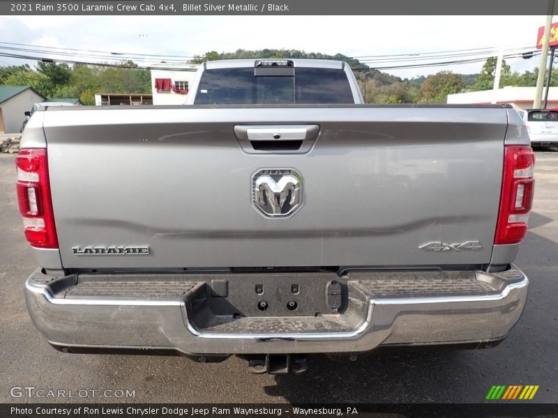 Billet Silver Metallic / Black 2021 Ram 3500 Laramie Crew Cab 4x4