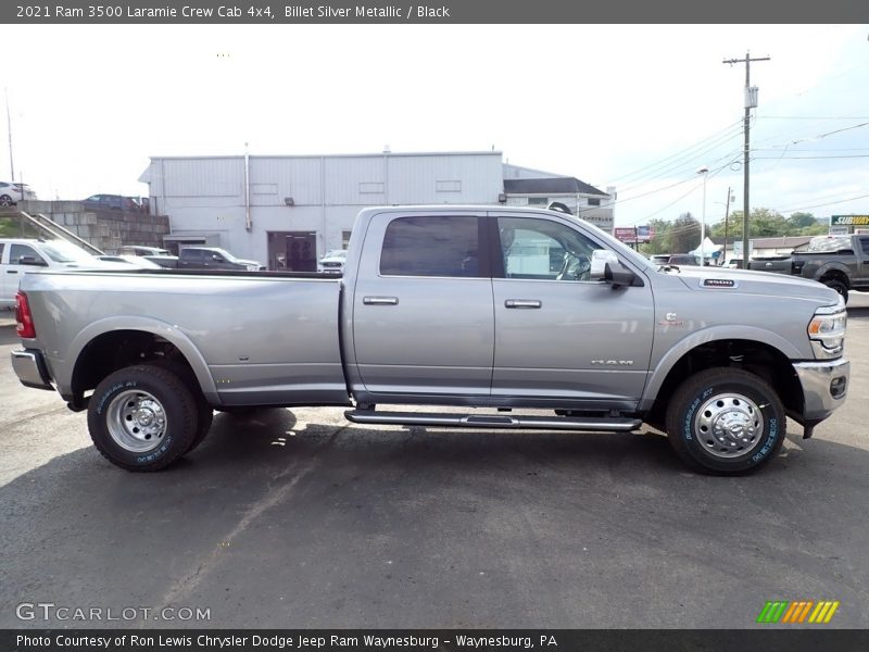 Billet Silver Metallic / Black 2021 Ram 3500 Laramie Crew Cab 4x4