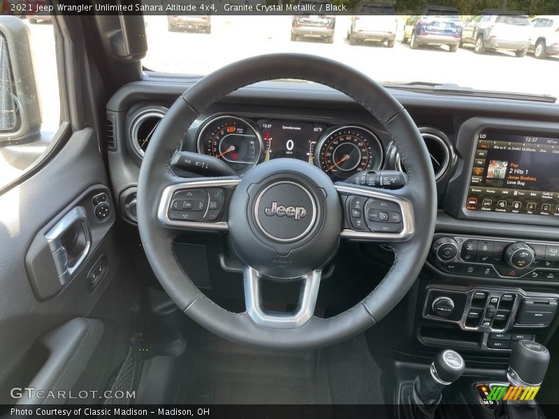Granite Crystal Metallic / Black 2021 Jeep Wrangler Unlimited Sahara Altitude 4x4
