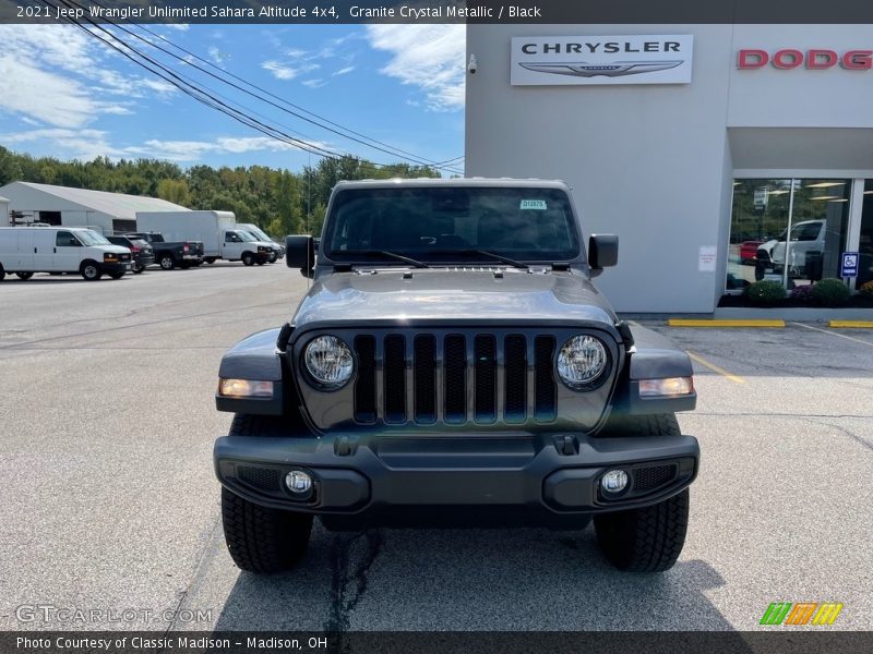 Granite Crystal Metallic / Black 2021 Jeep Wrangler Unlimited Sahara Altitude 4x4