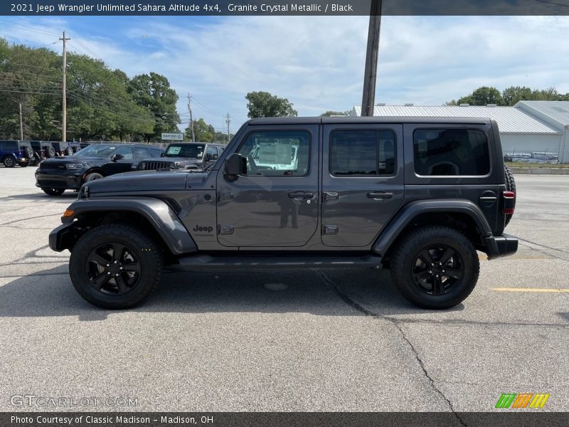 Granite Crystal Metallic / Black 2021 Jeep Wrangler Unlimited Sahara Altitude 4x4
