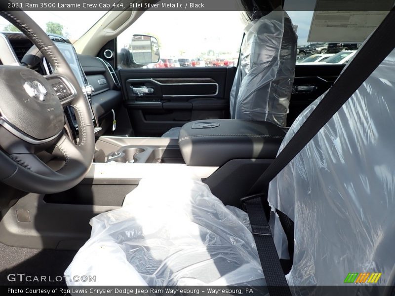 Billet Silver Metallic / Black 2021 Ram 3500 Laramie Crew Cab 4x4