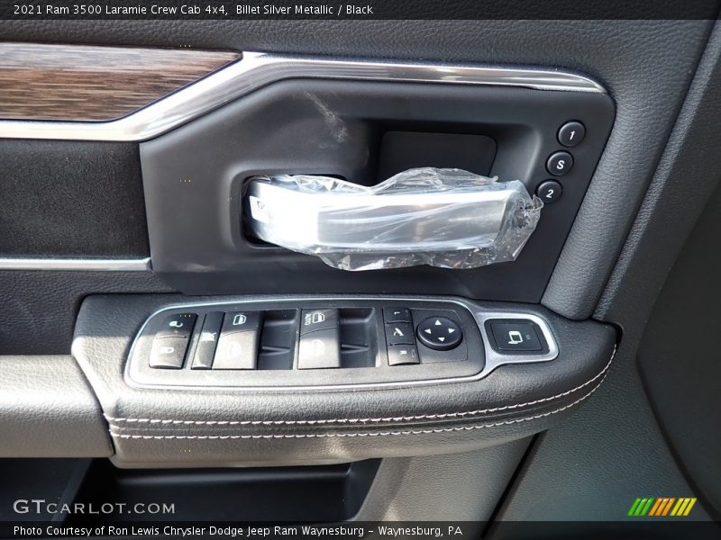 Billet Silver Metallic / Black 2021 Ram 3500 Laramie Crew Cab 4x4